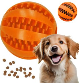 SPRINGOS Interaktivní hračka pro psy - Míček na pamlsky PA0291