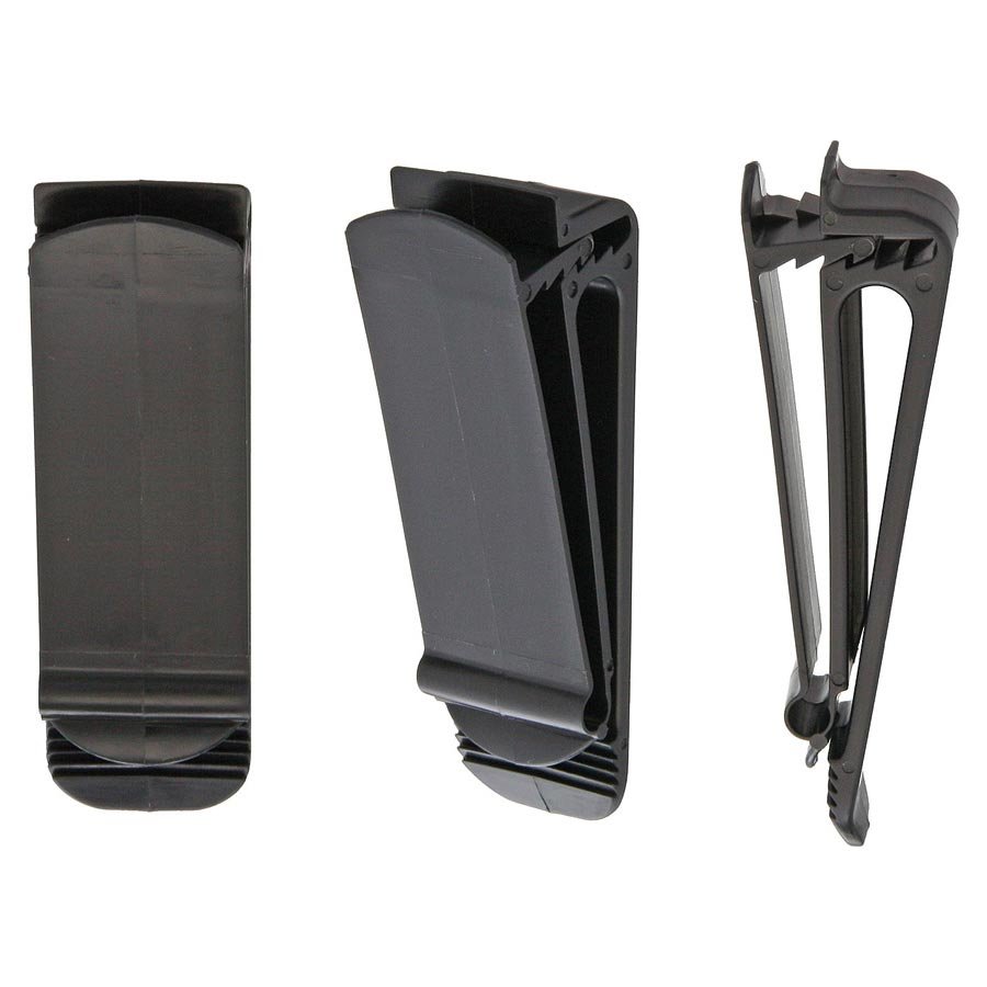 ITW NEXUS klip na opasek plastový ČERNÝ