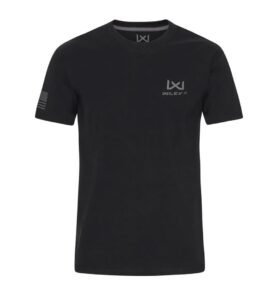 Triko CANYON s krátkým rukávem ČERNÉ vel. 4XL