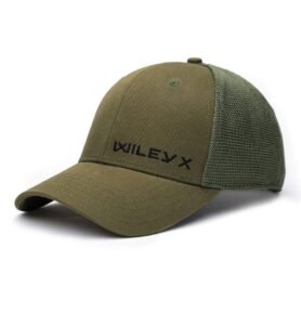 Čepice baseball WILEY X ZELENÁ horizontální logo