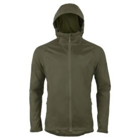 Bunda STOW & GO voděodolná s kapucí skladná ZELENÁ vel. XXL