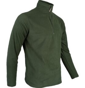 Mikina lehká FLEECE ZELENÁ vel. 3XL