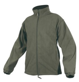 Bunda FLEECE s membránou voděodolná ZELENÁ vel. S