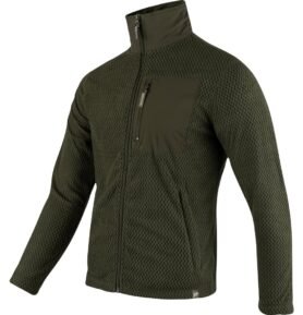 Mikina lehká Z FLEECE ZELENÁ vel. XL