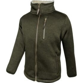 Bunda dětská SCANDINAVIAN SHERPA zateplená ZELENÁ vel. XL