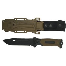 KOMBAT nůž s pevnou čepelí ADVENTURE BUSHCRAFT s křesadlem