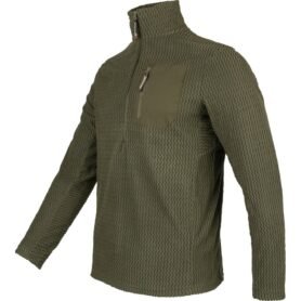 Mikina lehká Z FLEECE PULLOVER ZELENÁ vel. XXL