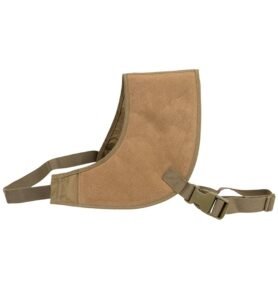JACK PYKE ramenní podložka pod pažbu, s řemínkem přes hruď HNĚDÁ