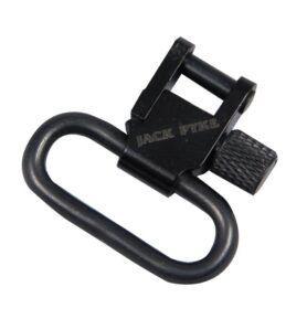 JACK PYKE úchyty ke zbraňovému popruhu otočné kovové (2 ks) ČERNÉ