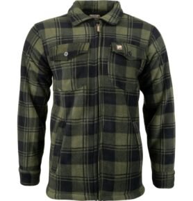 Košile TUNDRA zateplená ZELENÁ vel. 3XL