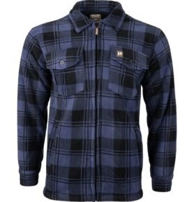 Košile TUNDRA zateplená MODRÁ vel. L