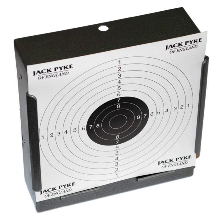 JACK PYKE lapač pod terč plechový včetně 10 terčů