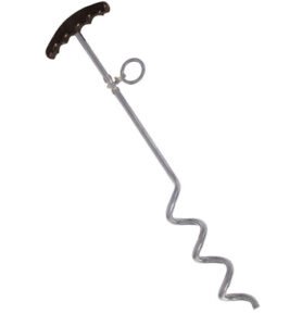 JACK PYKE kolík lovecký pro zajištění psa kroucený s madlem