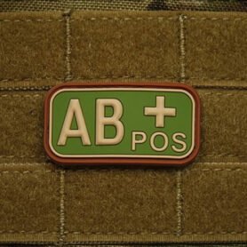 JACKETS TO GO nášivka KREV AB POS plast MULTICAM