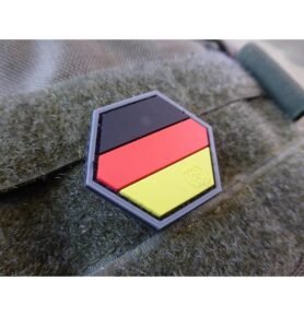 JACKETS TO GO nášivka vlajka NĚMECKO velcro plastová BAREVNÁ