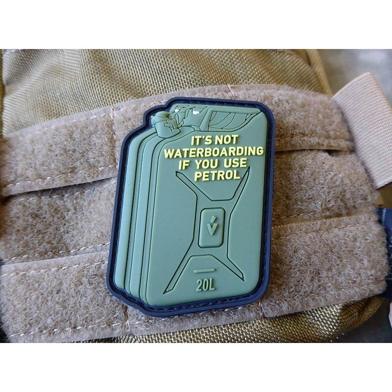 JACKETS TO GO nášivka WATERBOARDING plast velcro