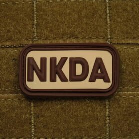 JACKETS TO GO nášivka KREV NKDA plast DESERT