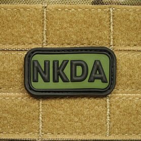 JACKETS TO GO nášivka KREV NKDA plast ZELENÁ