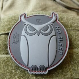 JACKETS TO GO nášivka SPECIAL OPS OWL plast velcro ČERNÁ