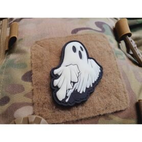JACKETS TO GO nášivka GHOSTY velcro GLOW IN THE DARK