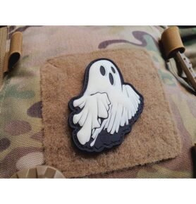 JACKETS TO GO nášivka GHOSTY velcro GLOW IN THE DARK