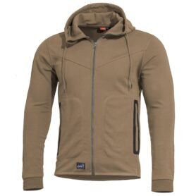 Mikina PENTATHLON 2.0 s kapucí COYOTE vel. XXL