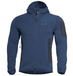 Mikina FLEECE s kapucí FALCON PRO POLARTEC® MODRÁ vel. L