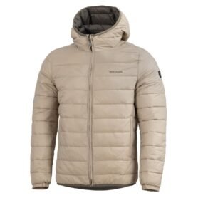 Bunda s kapucí AURORA 2.0 PUFFER HOODED KHAKI vel. XS