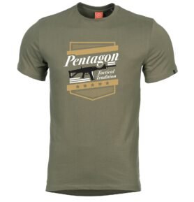 Triko A.C.R. PENTAGON tactical tradition ZELENÉ vel. XL