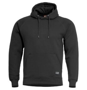 Mikina PHAETON s kapucí ČERNÁ vel. XL