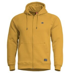 Mikina PHAETON se zipem a kapucí TUSCAN YELOW vel. XL