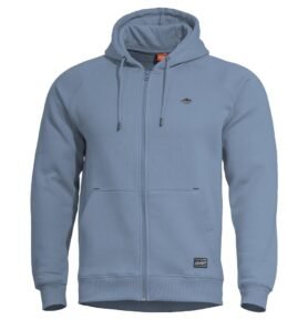 Mikina PHAETON se zipem a kapucí DAWN BLUE vel. L