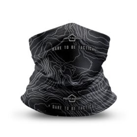 PENTAGON nákrčník SKIRON TOPOGRAPHIC anatomicky tvarovaný ČERNÝ