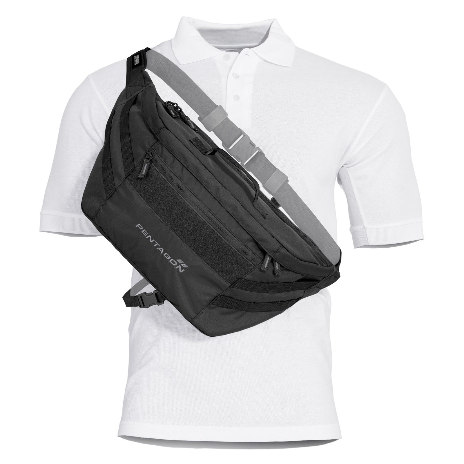 PENTAGON taška přes rameno TELAMON ČERNÁ