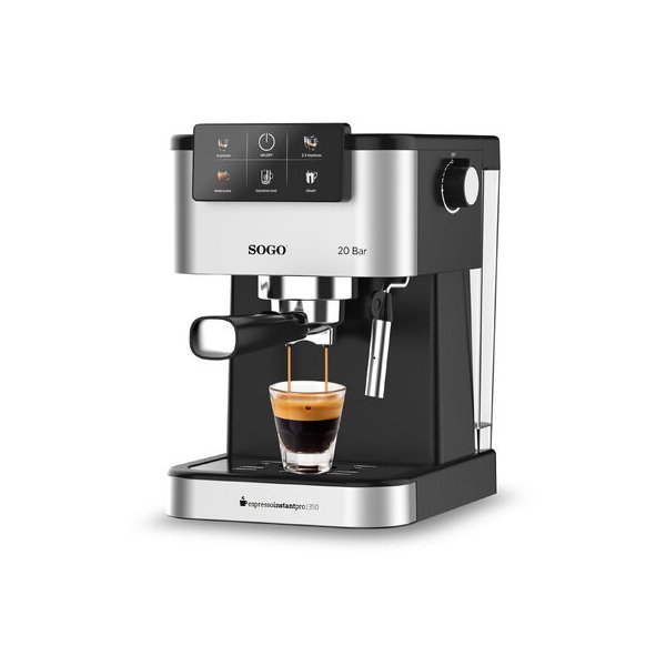 Kávovar pákový s displayem SOGO SS-5668