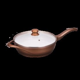 Bravo Keramická pánev Gold - ø 28 cm B-5082 včetně poklice