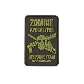 KOMBAT nášivka plast ZOMBIE APOCALYPSE velcro