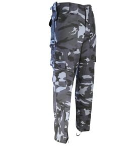 Kalhoty britské KOMBAT MIDNIGHT BLUE CAMO vel. 38