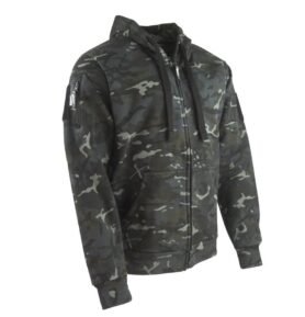 Mikina s kapucí SPEC-OPS maskování BTP BLACK vel. M