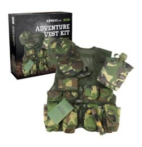 KOMBAT set JUNIOR dětský ADVENTURE VEST KIT DPM