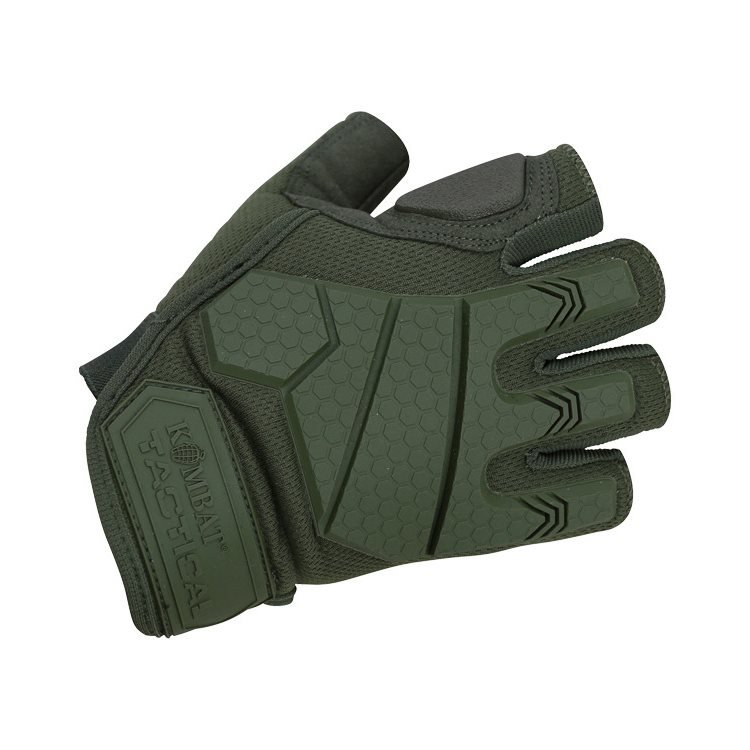 Rukavice bezprsté ALPHA TACTICAL ZELENÉ vel. XL