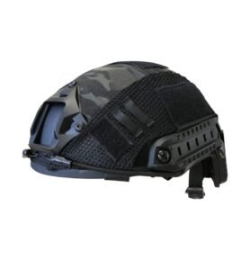 KOMBAT potah na helmu FAST BTP BLACK