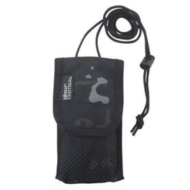 KOMBAT pouzdro MOLLE ochranné pro telefony se šnůrkou BTP BLACK