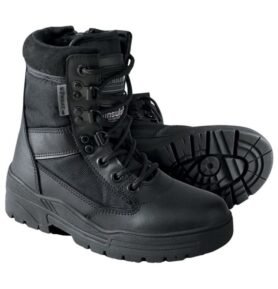 Boty dětské PATROL se zipem ČERNÉ vel. EU 26