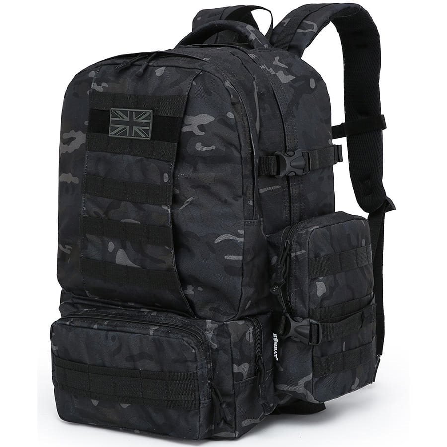 KOMBAT batoh Expedition MOLLE 50 litrů BTP BLACK