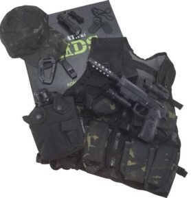 KOMBAT set JUNIOR dětský SPECIAL FORCES 7 dílů BTP BLACK