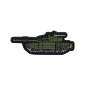 KOMBAT nášivka plast TANK velcro