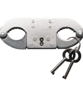 KOMBAT pouta na palce DOUBLE LOCK nerezová