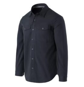 Košile COVERT dlouhý rukáv WASHED BLACK vel. XL