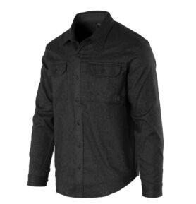 Košile GREYMAN dlouhý rukáv OLD BLACK DENIM vel. XS